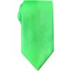 Remo Sartori - Cravatta In Pura Seta Tinta Unita, Larghezza cm 8, Made In Italy, Uomo (Verde Lime)
