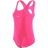 sesto senso Costume da Bagno Ragazza Colore Singolo Sportivo Costume Intero Opaco Bimba 134 BW691 Rosa