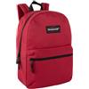 Trail maker Zaini classici da 43,2 cm con cinghie imbottite regolabili | Zaini scolastici per ragazze e ragazzi, Rosso, Large, classico