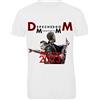 Bughyprint Tshirt Maglia Maglietta Depeche Mode DM Memento Mori Tour 2023 Bianco