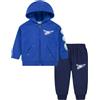 Nike -SET COMPOSTO DA FELPA E PANTALONE -FELPA CON CAPPUCCIO E ZIP -FELPA CON LOGO PANTALONE CON GIROVITA ELASTICO -PANTALONE CON ORLI A COSTE -REGULAR FIT