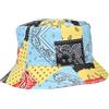 Riki Browns Bucket Hat Cappello Pescatora Reversibile Cotone Estivo Uomo Donna