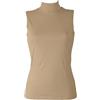 RAGNO Lupetto Donna Smanicato Collo Alto Senza Maniche Eco Cotton Caldo e soffice Articolo D274AX Eco SM Collo Alto