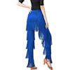 AIEOE Donna Danza Latina Pantaloni Nappa per Ballo praticare Professionale Rumba Tango Yoga Elegante Taglia L Blu