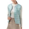 HAXNOHEY Gilet Piumino Donna Leggero Imbottito Trapuntato Giubbotto Smanicato Invernale Giacca Senza Maniche Blu M