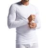 Intimitaly Irge Maglia Termica Uomo Manica Lunga (Pacco da 2) in Caldo Cotone Interlock (S, Bianco)