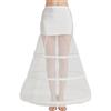 BEAUTELICATE Sottogonna Sposa Donna sotto Gonna Cerchio Crinolina di Abito da Sposa Vintage per Halloween Cerimonia Abito da Sera Addio al Celibato Partito Festival
