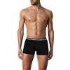 Intimitaly Liabel Boxer Uomo in Cotone Elasticizzato, Set da 6, Bielastico, Bianco Nero Grigio, Modello LB101 (IT, Testo, S, Regular, Regular, Assortiti)