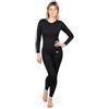 SES Set biancheria intima termica da donna 38-52 in 75% cotone e 25% poliestere. Taglia: traspirante e durevole, biancheria intima termica da donna per calore e comfort