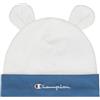Champion Junior Caps (806039) - Stretch Jersey 3P Newborn Berretto, Blu Marino/Bianco/Blu Profondo (NNY/Wht/BAI), Taglia Unica Unisex - Bimbi 0-24 FW24