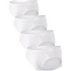 DAVID ARCHY Slip Boxer Uomo Modal con Patta Marsupio Separato Microfibra Multipack Mutande Funzione Doppie Tasche Intimo