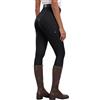 MoFiz Pantaloni Equitazione Donna Leggins Equitazione Pantaloni alla Zuava in Silicone a Seduta Intera Pantaloni per Estivi Grigio L