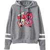 LKY STAR Hazbin Hotel Sweatshirt Angel Dust/Charlie/Lucifer Felpa con Cappuccio Anime Hoodie per Uomo Donna Streetwear