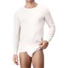 La Primula Verde Maglia Intimo da Uomo Manica Lunga, Lana Cotone 100% Interno, Maglia Termica, Maglia Termica da Uomo, Maglia Maniche Lunghe Manica Lunga Lana Cotone, Made in Italy (4 M IT)