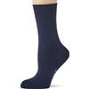 FALKE donna No. 1 Finest calzini traspiranti termoregolanti cachemire sottili caldi morbidi cuciture piatte alla punta tinta unita per look casual eleganti lavoro 1 paio
