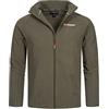 Geographical Norway Felpa Pile Tug Full Zip Uomo Men SQ315H/GN (Kaky, L)