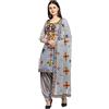 Nitimatta set completo salwar kameez per donne pronto da indossare taglia grande vestito indiano punjabi per donne Patiala abito da festa per donne, Grigio, Medium