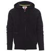 SADISRLS Felpa con Cappuccio da Uomo Payper Dallas+ Zip Intera Misto Cotone Autunno Inverno 300Gr (IT, Testo, L, Regular, Regular, Nero)