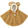 Nemopter Carino Capo con Cappuccio Bambino Ragazzo Ragazze Felpa Con Cappuccio Lana Morbido Poncho Mantello Antivento Inverno Autunno Capispalla Caldo Scialle per Bambini 0-3 anni