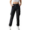 Onsoyours Harem Cargo Pantaloni Larghi alla Caviglia Elasticizzati Tasconi Elastico Vita Alta Leggeri Pantalone con Tasche Laterali Lavoro Jogging Pants Sportivi Casual