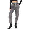 Nina Carter P500 Jeans casual da donna, in stile jogger, a vita alta, pantaloni da jogging estivi