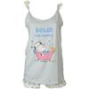 CRAZY FARM Pigiama Donna Maglia Laccio Pantalone Corto con galetta Articolo 16046