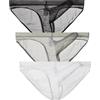 lclvld Slip da Uomo Intimo Trasparente Mesh See Through Slip Intimo Uomo Erotico Sexy Mutande Rigonfiamento Elefante