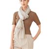 Prettystern Sciarpa Pashmina in cachemire tessuta a telaio per donna e unisex - 100% cashmere fine con frange - stola XL leggera per tutte le stagioni