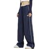 ticticlily Pantaloni Y2K Donna Cargo Paracadute Vita Elastica Retro Pantalone Casuale Larghi a Gamba Larga con Coulisse Hip Hop Jogger Sportivo 90er E-Girl Ragazza Streetwear