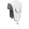 Hatshopping Cappellishop Cappello Aviatore Eco Polar Lapeer Donna Uomo M (56-57 cm) - Bianco