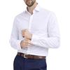 JANEO BRITISH APPAREL Nos Tibi Serviat U Camicie Bianche da Uomo per Abiti da Cerimonia, Abiti da Lavoro, Matrimoni.vestibilità Regolare (Size 14.5 to 22). Polsino Singolo e Doppio,by Janeo British Apparel. [Single Cuff | 21in]
