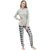 LOREZA ® Set di Pigiami per Bambini in Cotone a Due Pezzi (140-146 (10-11 Anni), Modello 4)