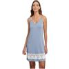 Generico Andra Camicia da Notte Donna Spalla Stretta in Viscosa Elasticizzata con Dettagli in Pizzo - Art. 9969 Elegante e Confortevole