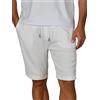 riverso RIVOliver Pantaloncini in lino da uomo, estivi, vestibilità regolare, pantaloni corti, bermuda lunghezza al ginocchio, tinta unita, bianco, blu, navy, beige, nero, verde, S, M, L, XL, XXL,