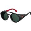 Carrera 5046/s, Occhiali Da Sole Unisex Adulto, Nero, 49
