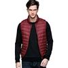 Pengniao Piumino Smanicato Leggero Uomo Giacca Smanicata Uomo Giubbotto Smanicato Piumini Gilet Leggeri Imbottito Invernale Piuma Giubbotti Piumino Senza Maniche Uomo Ultraleggero Caldo Invernali Rosso S