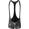 Juflam Uomo Bodysuit Wrestling Singlets Leopard Gym Underwear (L, Argentato)