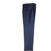 ALVIPERI Pantalone Uomo Classico in Fresco di Pura Lana Vergine vestibilità Comoda Taglie Forti e calibrate (60, Blu)