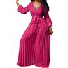 MJGkhiy Jumpsuit Donna Elegante Curvy Girocollo Tinta Unita Jumpsuit Regolabile Tracolla Playsuit Larga Estiva Harem Pantalone Vintage Jeans Lunga Salopette Stampato Baggy Pantaloni