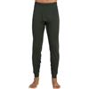 LAPASA 100% Lana Merino Calzamaglia Termica Peso Medio M68 - Abbigliamento Termico Leggings Invernali Trekking Running Montagna Sci Snowboard Verde Scuro (Extra-Caldo) S