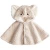 Nemopter Carino Capo con Cappuccio Bambino Ragazzo Ragazze Felpa Con Cappuccio Lana Morbido Poncho Mantello Antivento Inverno Autunno Capispalla Caldo Scialle per Bambini 0-3 anni