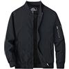 MAGCOMSEN Giacca militare da uomo da combattimento militare, da uomo, con chiusura a cerniera, XL, colore verde militare
