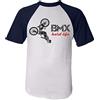 Baddery Maglietta da Bicicletta per Bambini : BMX Hard Life - Idea Regalo Bambino Bambina - T-Shirt Ciclista - Camicia Bici MTB Velo Mountain-Bike - Sport Maglia Ciclismo (134/146)