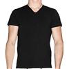 Intocco Maglia Intima (Pacco da 3) in Cotone Jersey, Elasticizzata, Comoda, Fresca (4, Nero)