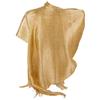 Emila Stola cerimonia coprispalle elegante a rete con frange foulard scialle grande sciarpa lurex da matrimonio per abito da sera giorno primavera estate 2026
