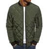 Oanviso Giacca Uomo Invernale Calda Giubotto Trapuntata Leggera Mezza Stagione Giacche Antivento Imbottito Casual Piumino Regular Fit A Verde XXL
