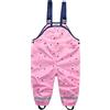 DAWILS Pantaloni Impermeabili Unisex Bimba Bimbo Arcobaleno All'aperto Sportivo Pantaloni da Pioggia per Bambino Bambina Ragazza Ragazzo Pantaloni Antipioggia Abbigliamento