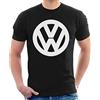 Volkswagen Classic White VW Logo Men's T-Shirt