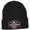Surf Monkey DRESSED IN MUSIC PLAY WITH ME Beanie - Berretto riciclato, unisex, per adulti, taglia unica, Nero , 61