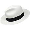 Gamboa Originale Capello Panama di Paglia Uomo Donna Fedora Cappello da Sole in Paglia Toquilla